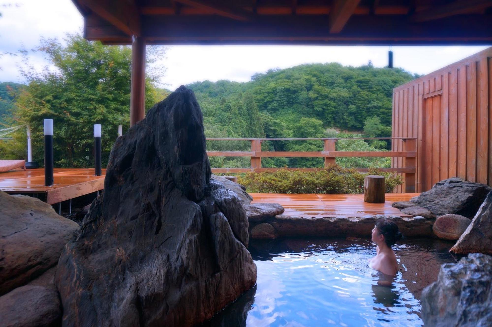 Hotel Sannouzan Onsen Zuisenkyo Ichinoseki Exterior foto
