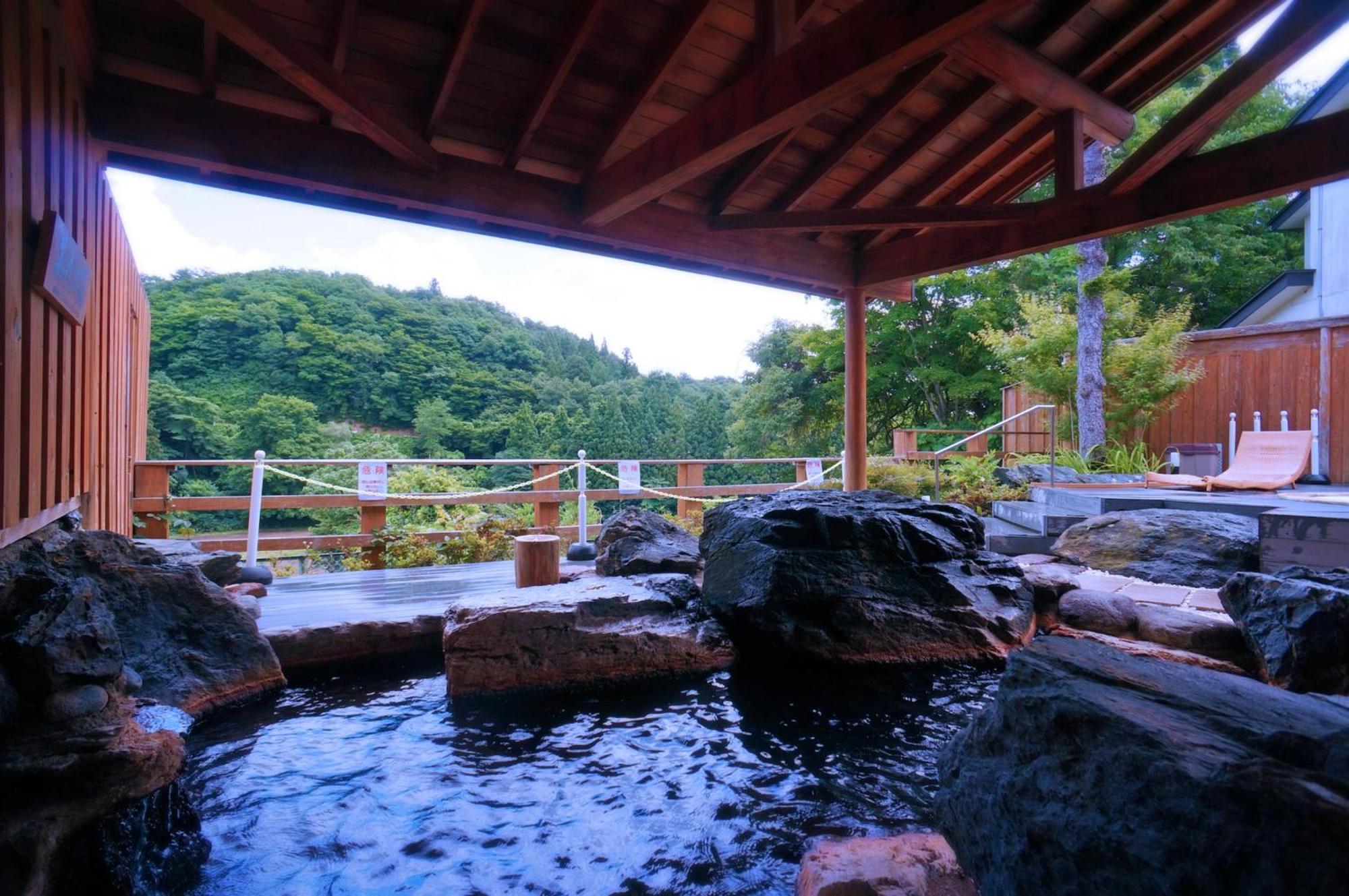 Hotel Sannouzan Onsen Zuisenkyo Ichinoseki Exterior foto